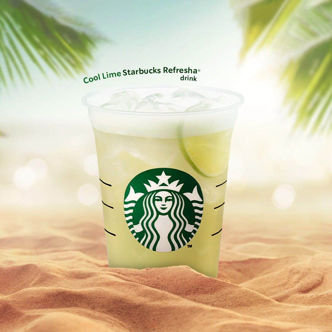 starbucks cool lime icindekiler