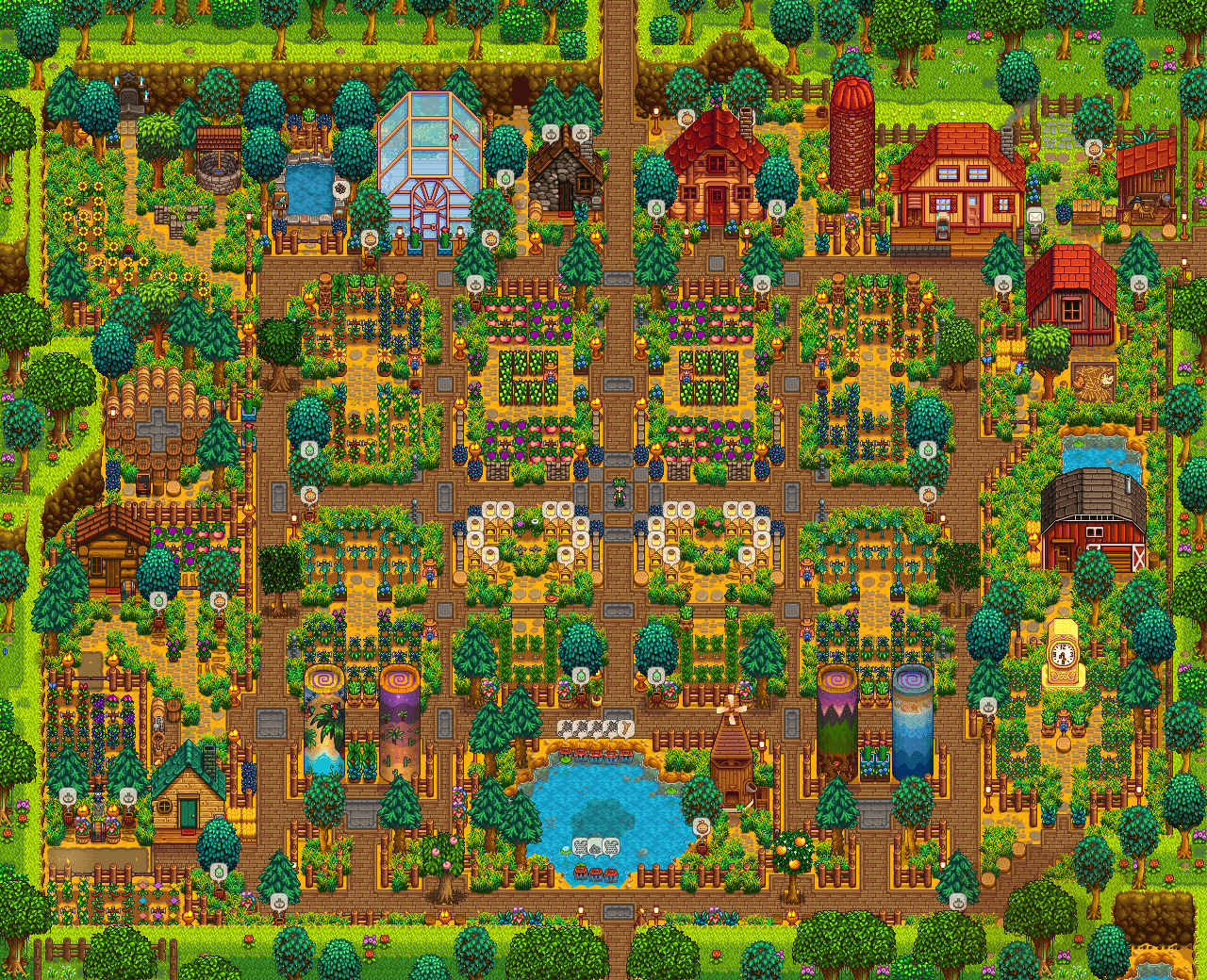 stardew farm layout