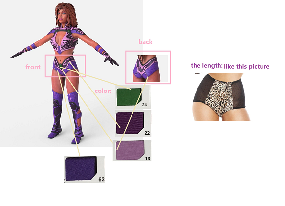 starfire underwear