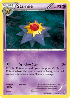 starmie weakness