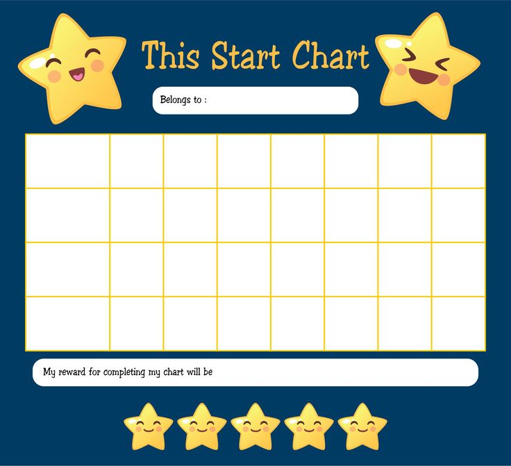 sticker chart printable