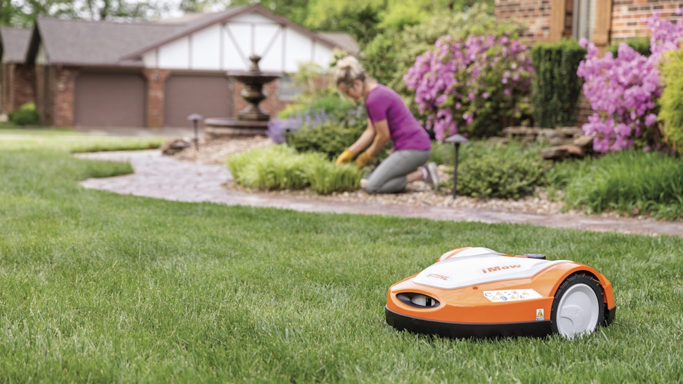 stihl auto lawn mower