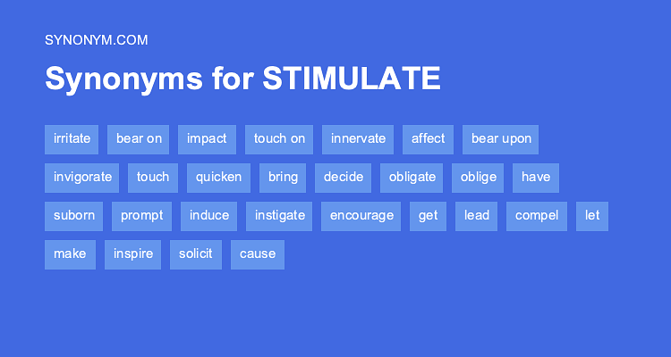 stimulate synonym