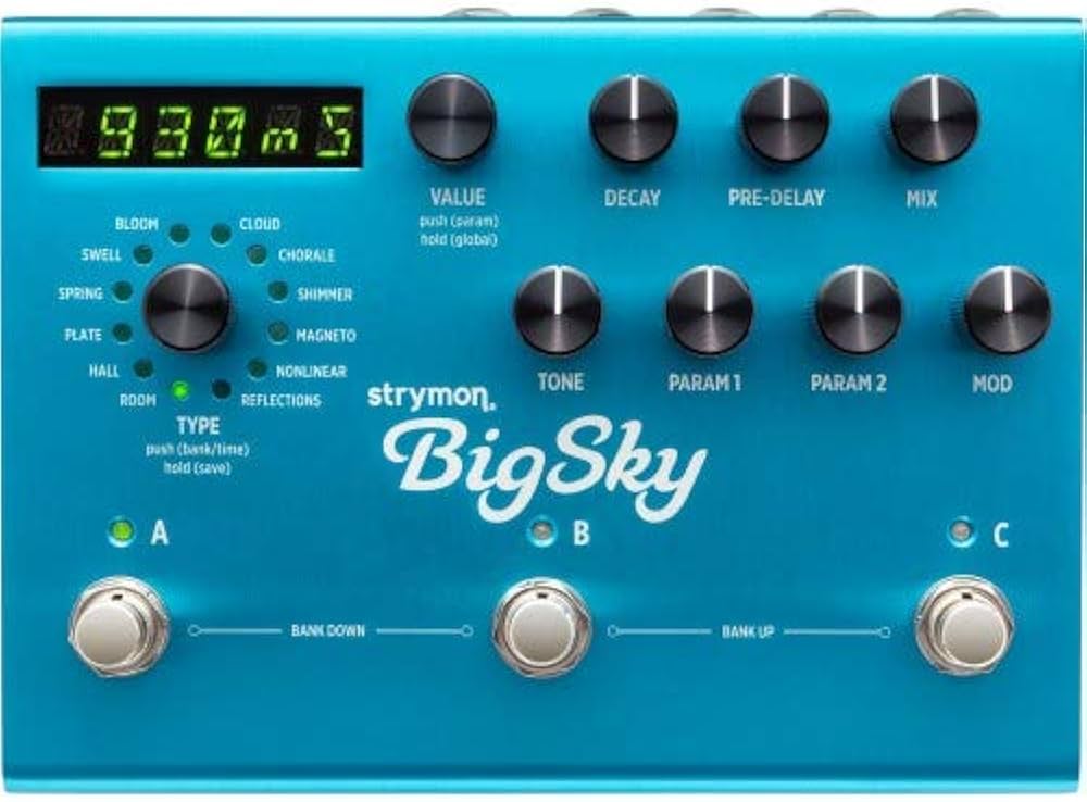 strymon big sky multi reverb pedal