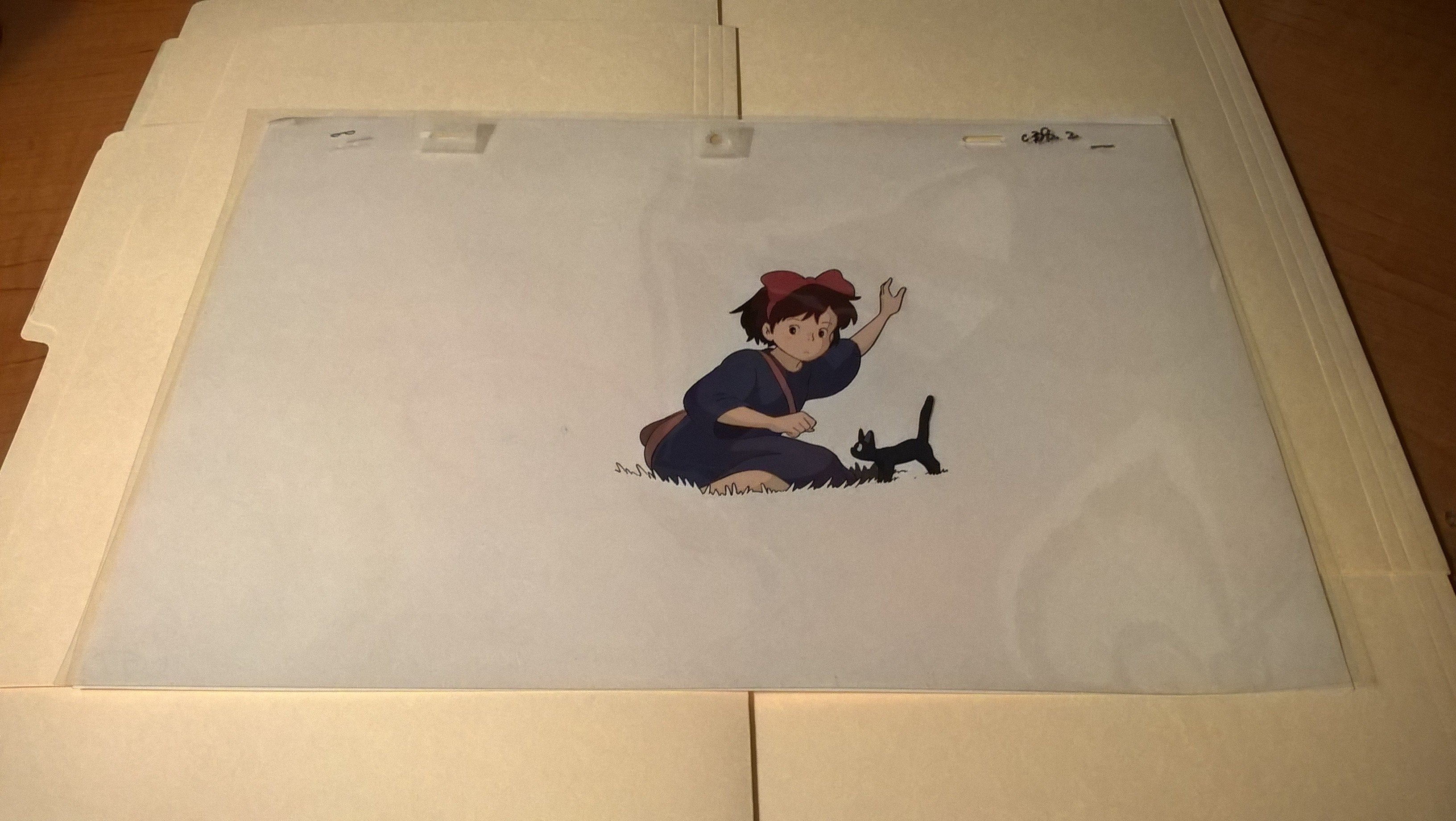 studio ghibli animation cels