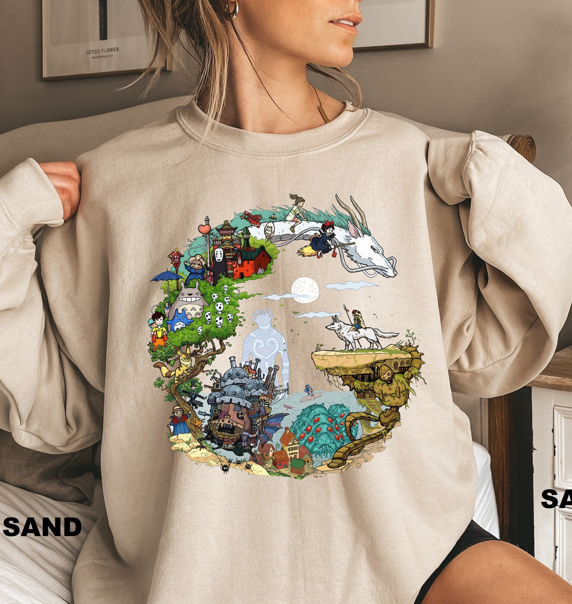 studio ghibli sweater