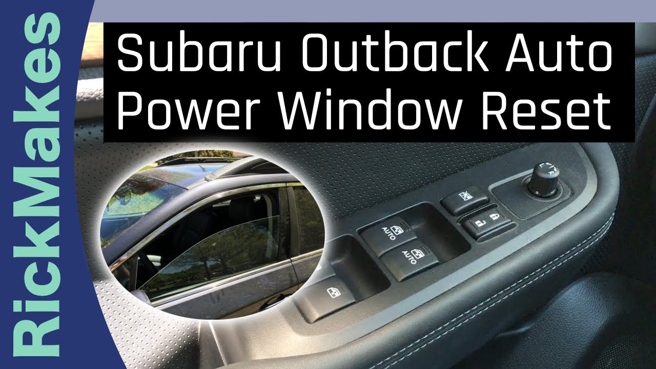 subaru outback windows not working