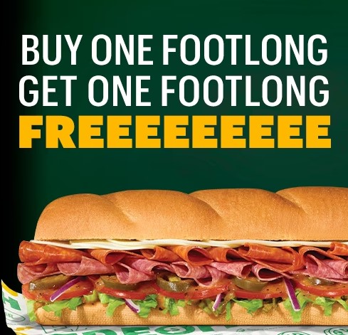 subway bogo