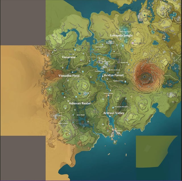 sumeru map