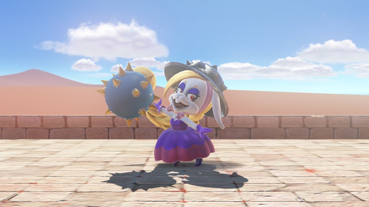 super mario odyssey harriet boss