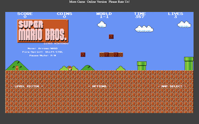 super mario world game unblocked