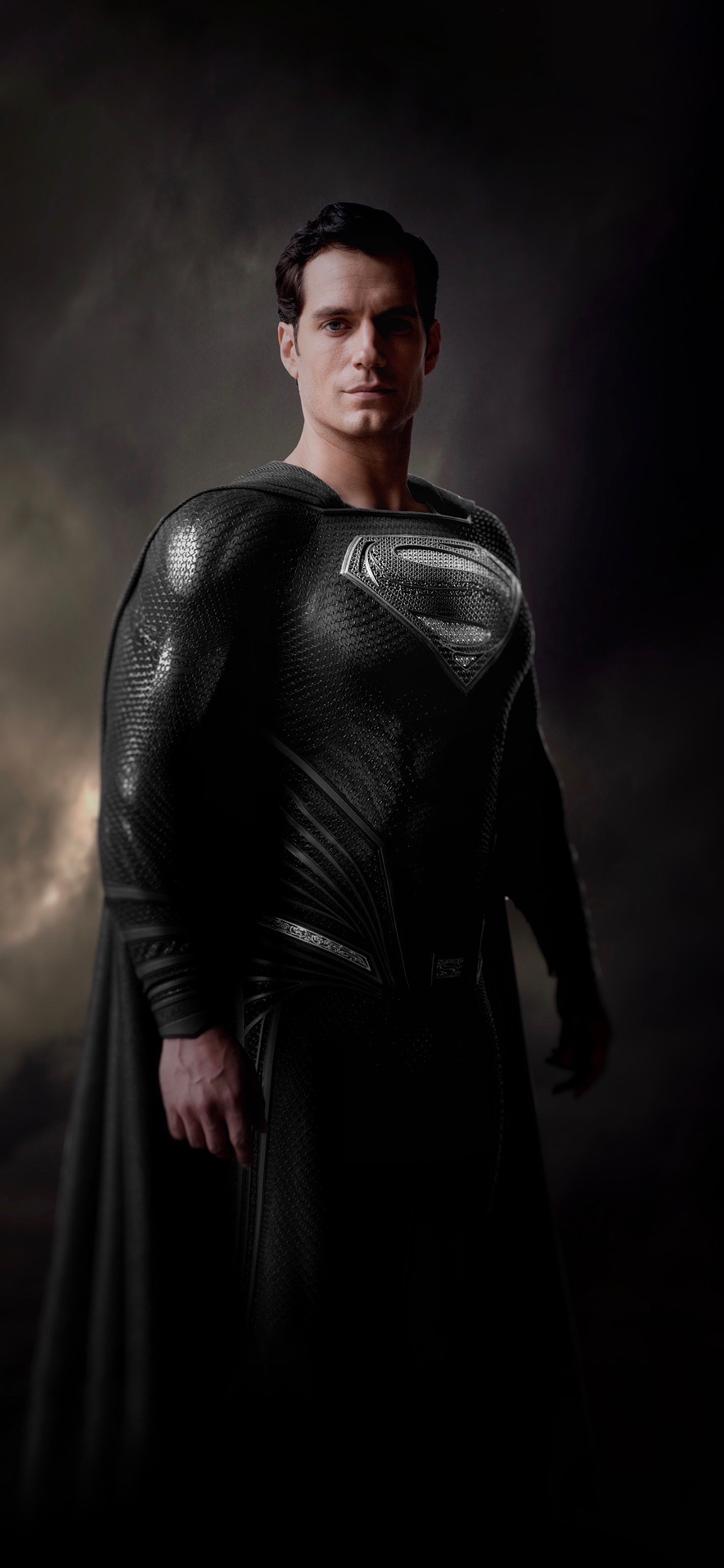 superman black suit wallpaper