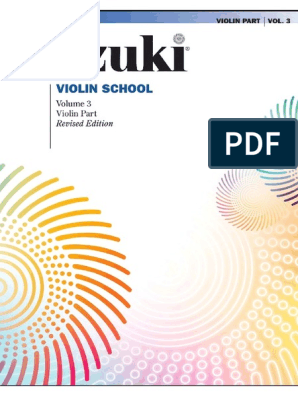 suzuki violin school volume 3 pdf