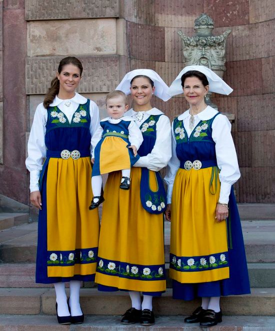 swedish national dress costume