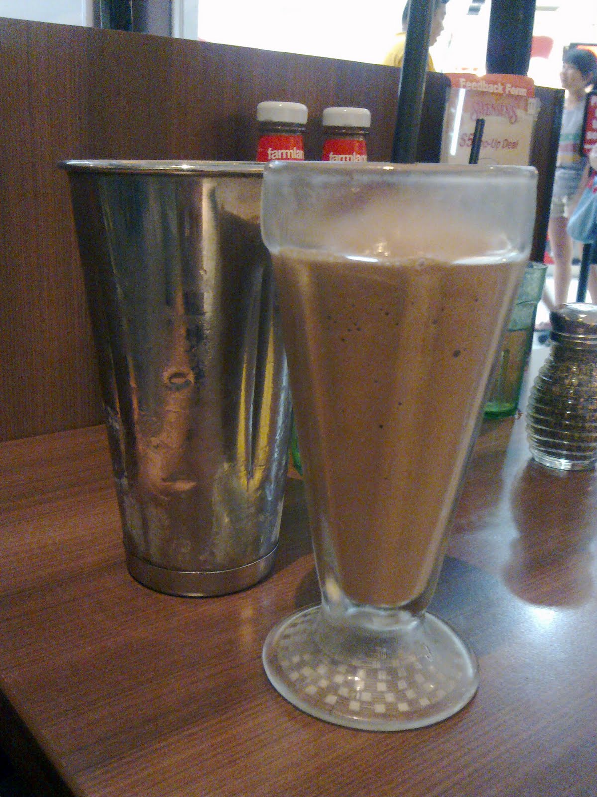 swensen milkshake