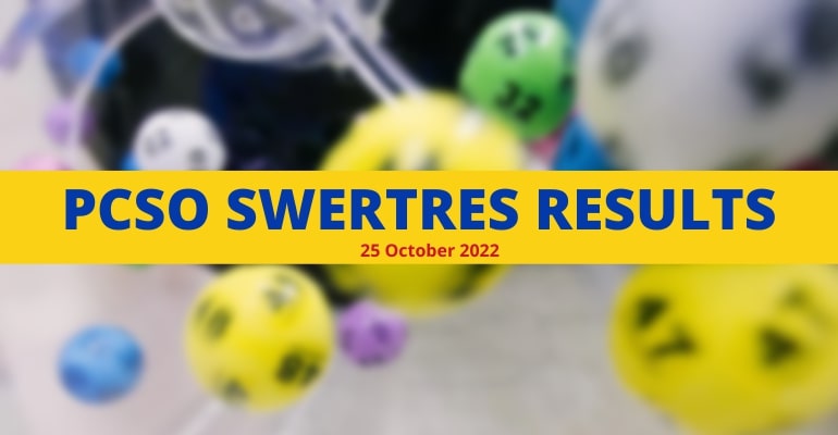 swertres october 25 2022