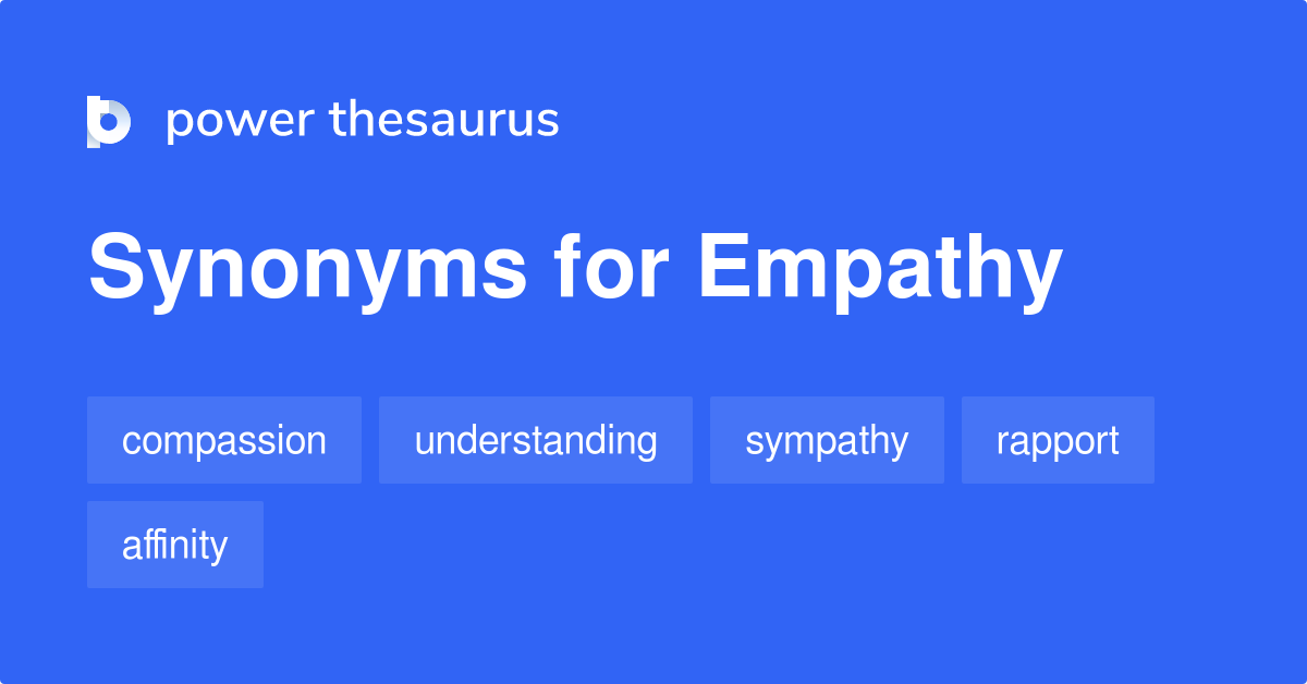 synonym for empathy