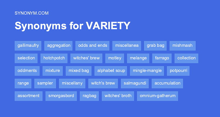 synonym for variety