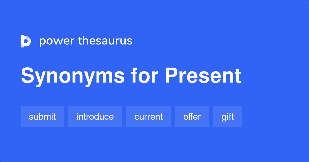 synonym present