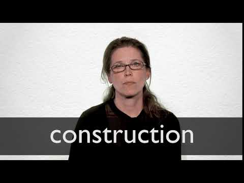 synonyms for construction