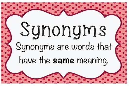 synonyms for definition