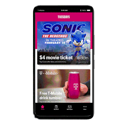 t-mobile tuesday offers last week
