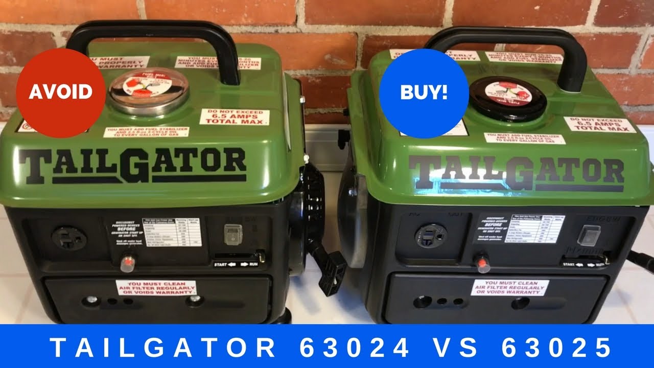 tailgator 900 watt generator