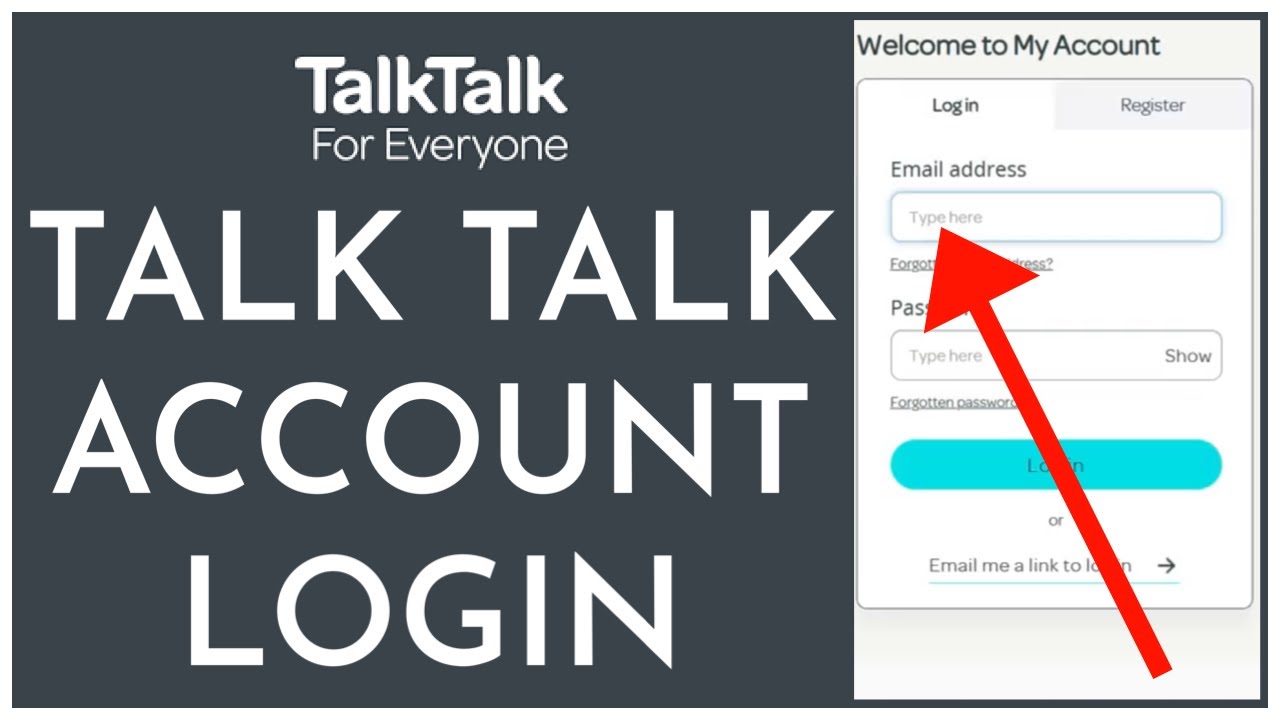 talktalk sign in email