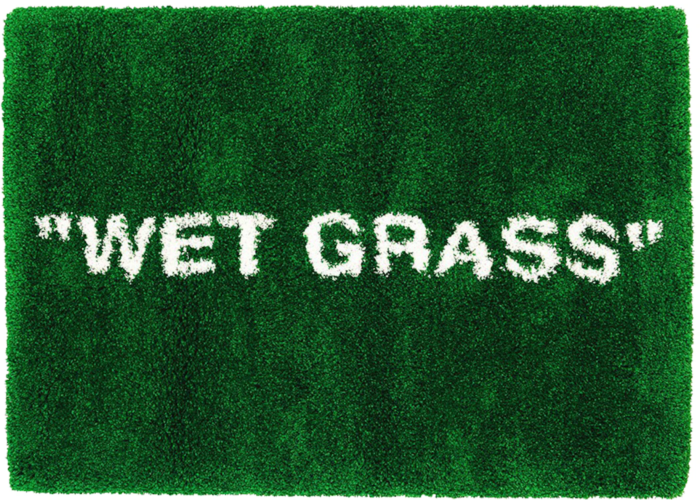 tapis wet grass