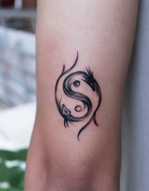 tattoos yin yang