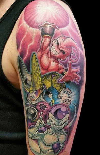 tatuajes de dragon ball