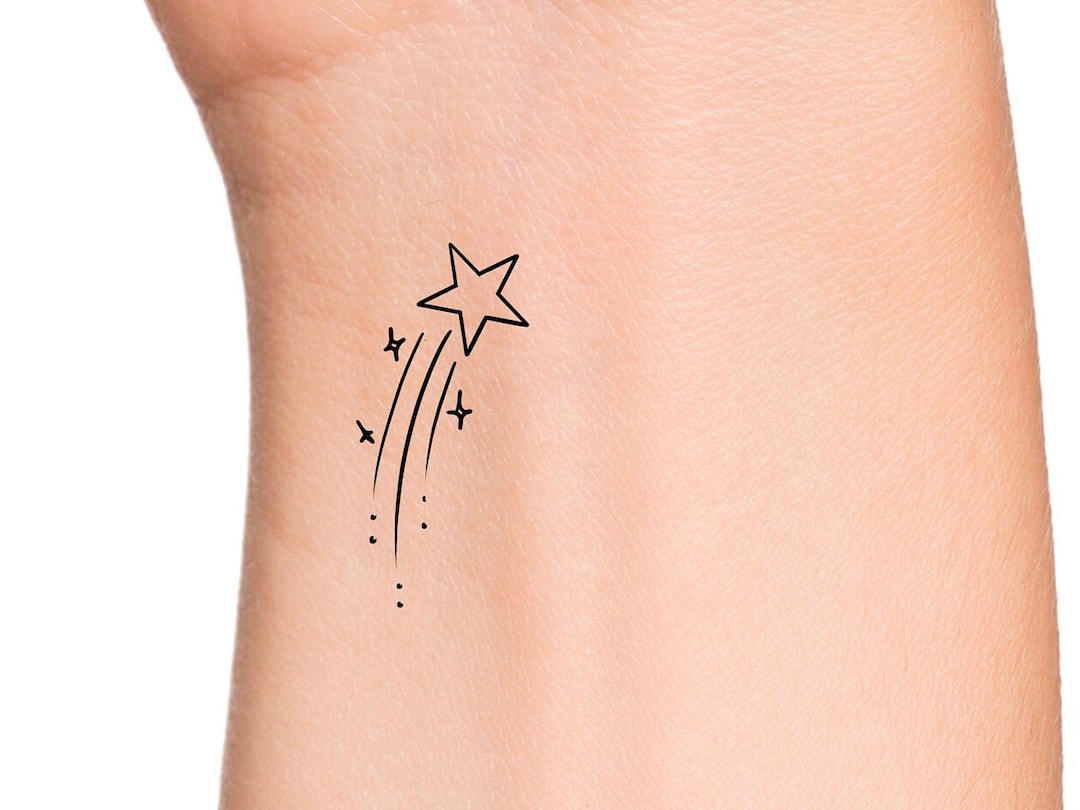 tatuajes de estrellas fugaces