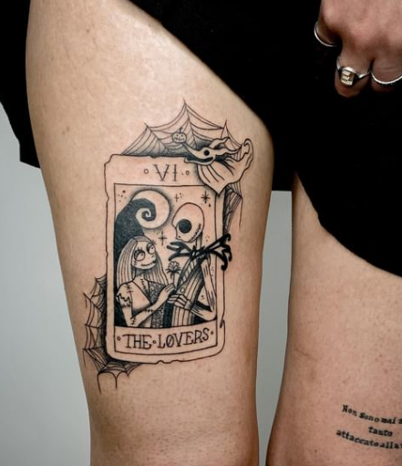 tatuajes de tim burton