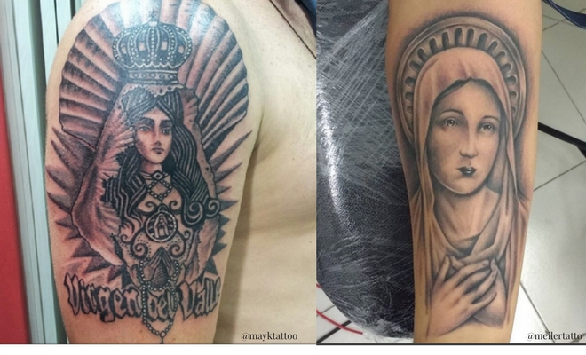 tatuajes de virgenes