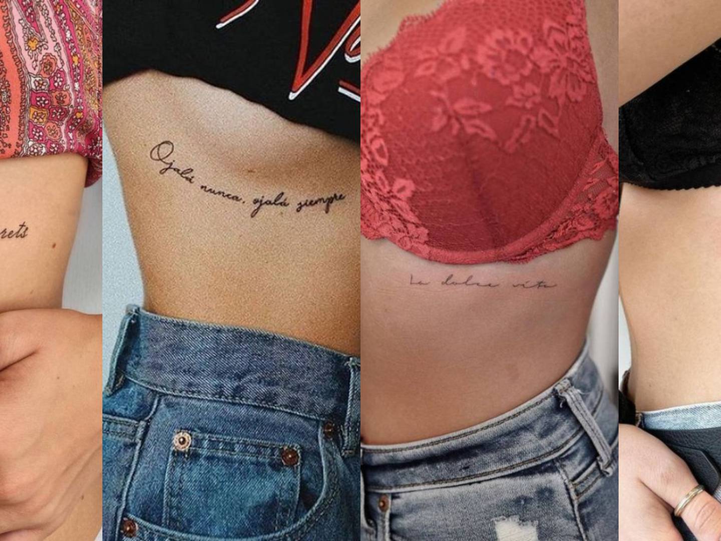 tatuajes en la costilla frases