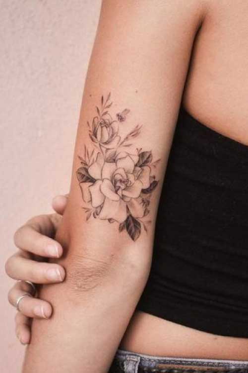 tatuajes finos para mujer en el brazo