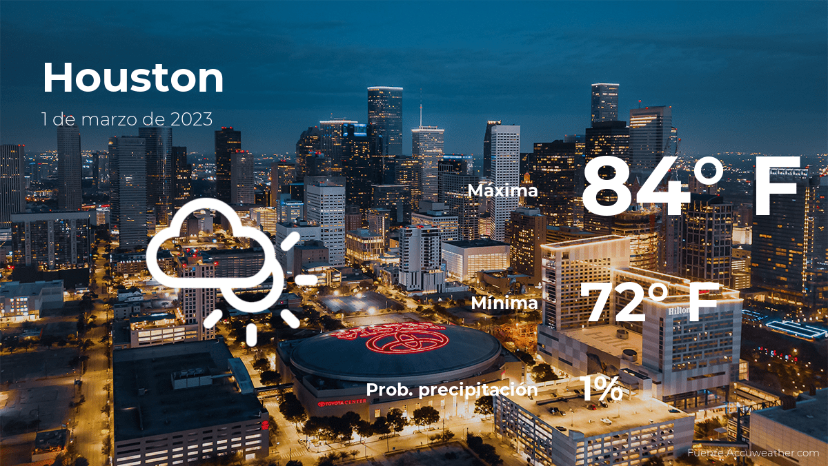 temperatura en houston texas