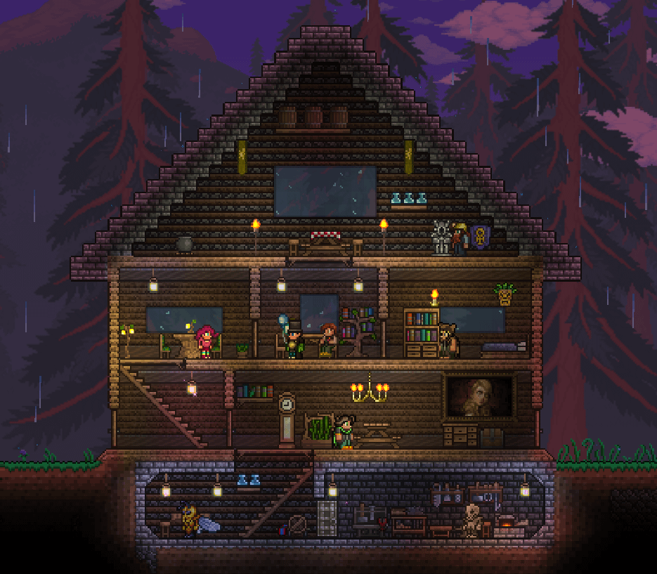 terraria npc houses