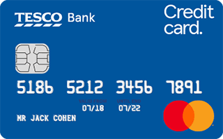 tesco bank online credit card