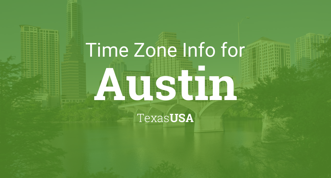 texas austin time zone