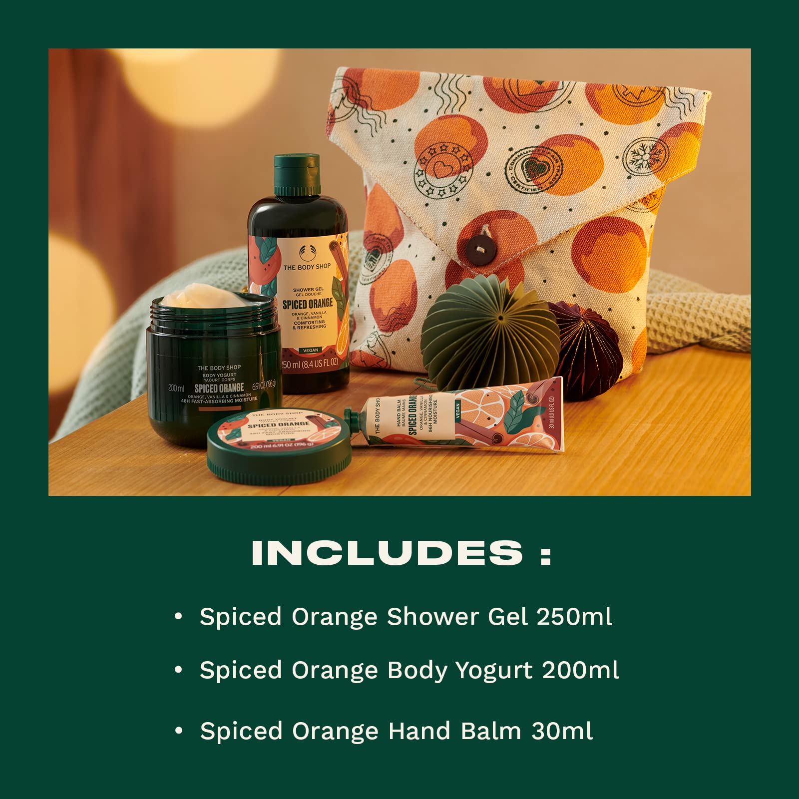 the body shop oranges and stockings