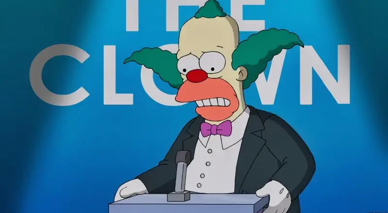 the clown from the simpsons