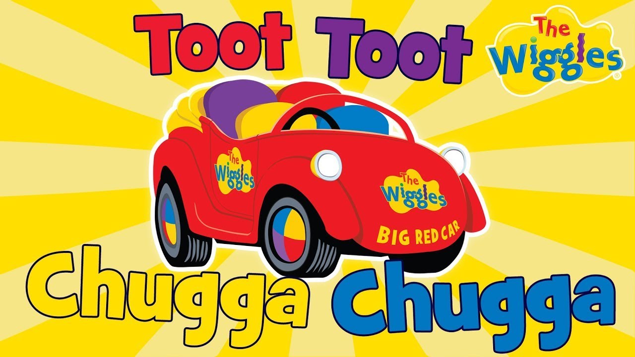 the wiggles toot toot chugga chugga big red car lyrics