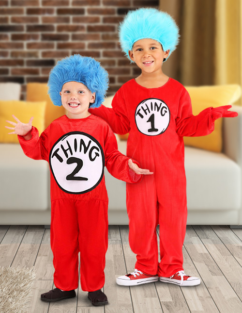 thing 1 thing 2 halloween costumes