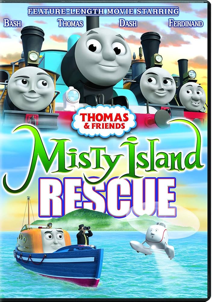 thomas and friends misty island rescue dvd