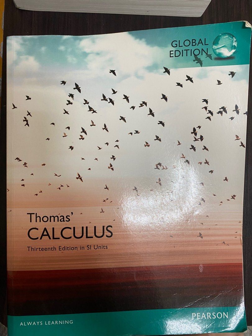 thomas calculus 13th edition