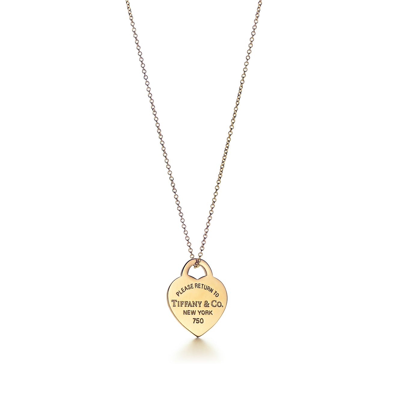 tiffany & co gold necklace