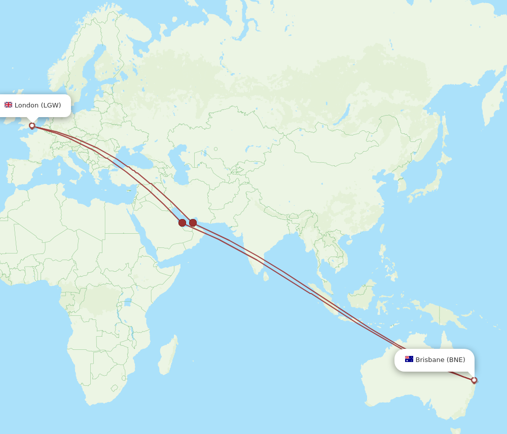 time difference between brisbane and london