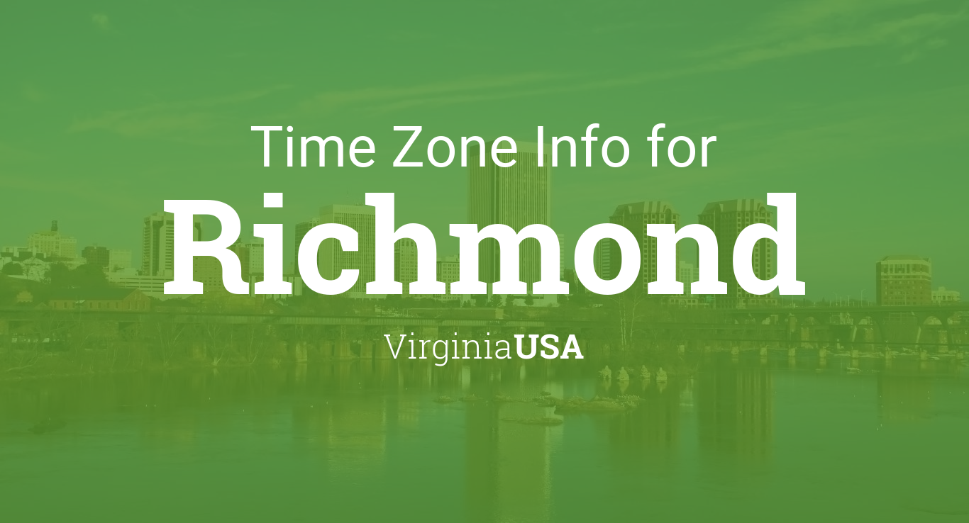 time in richmond virginia usa