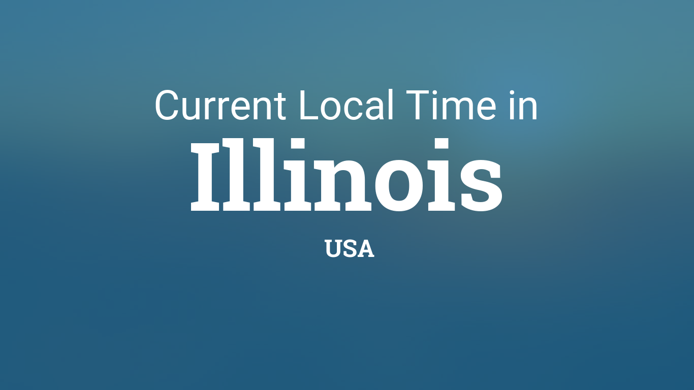 time zone in il